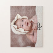 Modern wirst du mein Foto des Vaters sein Puzzle (Vertikal)