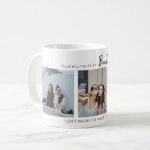 Modern wirst du meine Bridesmaid sein? | FotoColla Kaffeetasse (Vorderseite Links)