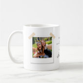 Modern wirst du meine Bridesmaid sein? FotoCollage Kaffeetasse (Links)