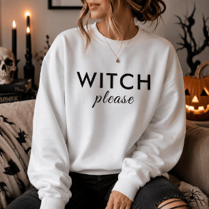 Modern Witch Please Halloween-Shirt – Trendiges T- Sweatshirt