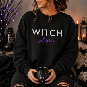 Modern Witch Please Halloween-Shirt – Trendiges T- Sweatshirt