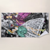 Modern Women Beach Handtuch (Vorderseite)