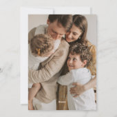 Modern Woodland Skandinavien Weihnachten (Rückseite)