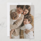 Modern Woodland Skandinavien Weihnachten (Rückseite)