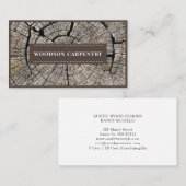 Modern Woodworker Visitenkarte (Vorne/Hinten)