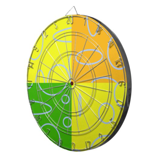 Modern Wow Dartboard Dartscheibe (Vorderseite rechts)