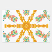 Modern Wrapping Paper Flat Sheet Set of 3 Geschenkpapier Set (Vorderseite 2)