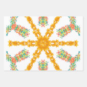 Modern Wrapping Paper Flat Sheet Set of 3 Geschenkpapier Set (Vorderseite)