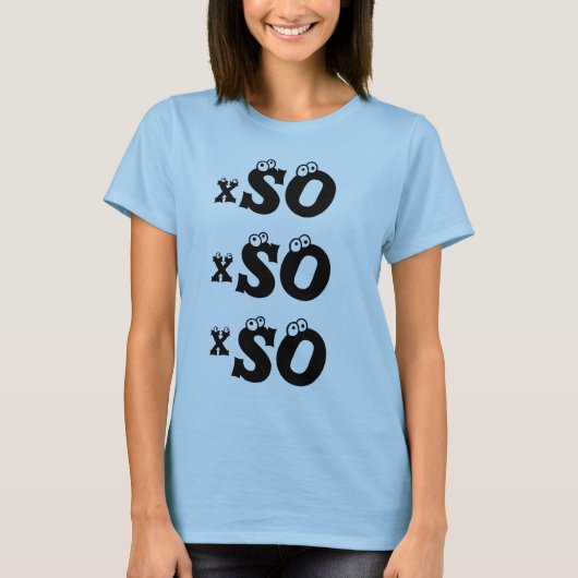 MODERN X-S-O-SCHWARZ T-Shirt (Vorderseite)