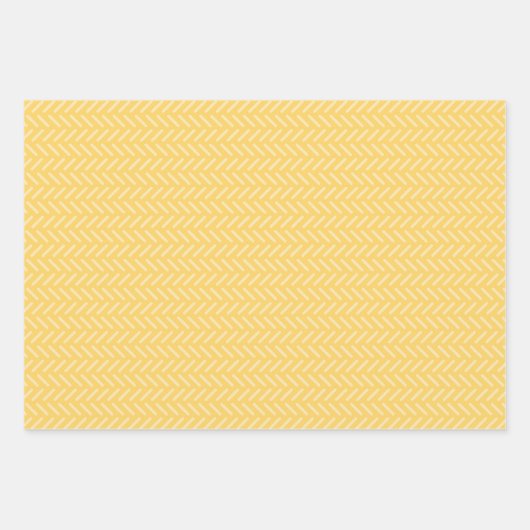 Modern Yello, Green, Orange Stripes and Polka Dot Geschenkpapier Set (Vorderseite 2)