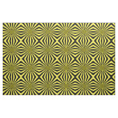 Modern Yellow Sun Ray Muster Stoff (Fat Quarter (45,7 x 55,9 cm))