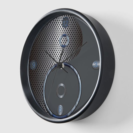 Modern Yin Yang Clock Uhr (Winkel)