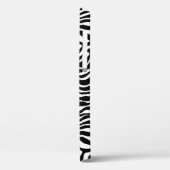 Modern Zebra iPhone 4/4S Fall Case-Mate iPhone Hülle (Rückseite / Links)