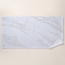Modern Zen White Strandtuch