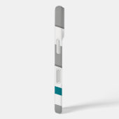 Modern Zickzack mit allen Farbdetailinitialen Case-Mate iPhone Hülle (Rückseite / Rechts)