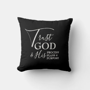 Modern Ziele von TRUST GOD-Prozessplänen Schwa Kissen