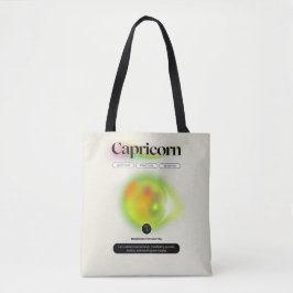 Modern Zodiac Sign capricorn Zitat Erdelement Tasche
