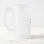 Modern Zodiac Sign Gold Aquarius | Element Air Mattglas Bierglas (Links)