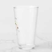 Modern Zodiac Sign Gold Leo | Elementfeuer Glas (Links)