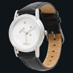 Modern Zodiac Sign Gold Libra | Element Air Armbanduhr<br><div class="desc">Modern Zodiac Sign Gold Libra | Element Air</div>
