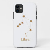 Modern Zodiac Sign Gold Libra | Element Air Case-Mate iPhone Hülle (Rückseite)