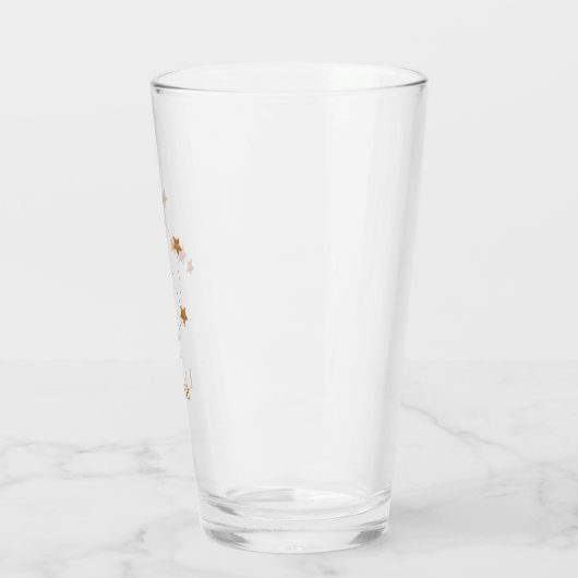 Modern Zodiac Sign Gold Libra | Element Air Glas (Links)