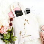 Modern Zodiac Sign Gold Scorpius | Element Wasser Tragetasche<br><div class="desc">Modern Zodiac Sign Gold Scorpius | Element Wasser</div>