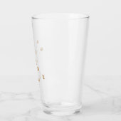 Modern Zodiac Sign Gold Taurus | Element Erde Glas (Links)