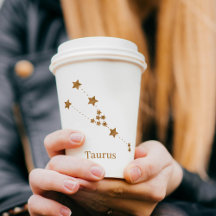 Modern Zodiac Sign Gold Taurus | Element Erde