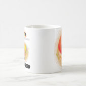 Modern Zodiac Sign Leo Zitat | Elementfeuer Kaffeetasse (Mittel)