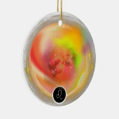 Modern Zodiac Sign Leo Zitat | Elementfeuer Keramik Ornament (Rechts)