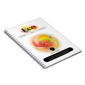 Modern Zodiac Sign Leo Zitat | Elementfeuer Notizblock (Rechte Seite)