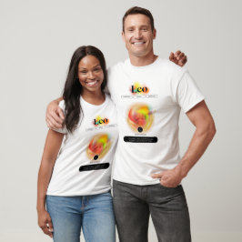 Modern Zodiac Sign Leo Zitat | Elementfeuer T-Shirt