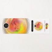 Modern Zodiac Sign Leo Zitat | Elementfeuer Yogamatte (Vorderseite (Horizontal))