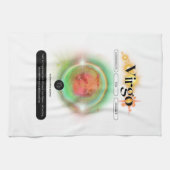 Modern Zodiac Sign Virgen Quote Earth Element Geschirrtuch (Horizontal)