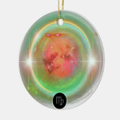 Modern Zodiac Sign Virgen Quote Earth Element Keramik Ornament (Links)