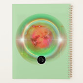 Modern Zodiac Sign Virgen Quote Earth Element Planer (Rückseite)