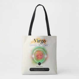 Modern Zodiac Sign Virgen Quote Earth Element Tasche