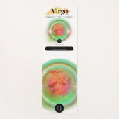Modern Zodiac Sign Virgen Quote Earth Element Yogamatte (Vorderseite)