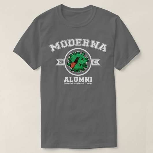 Moderna Alumni für dunkle Shirts (Design vorne)