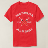 Moderna alumni Moderna Alumni 2021 ImpfstoffMODUS T-Shirt (Design vorne)