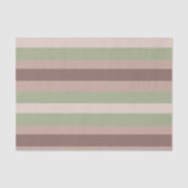Moderna Linear | Aged Sage & Tea Rose Seidenpapier (Vorderseite)