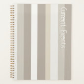 Moderna Linear | Alabaster & Bone Custom Planer (Vorderseite)