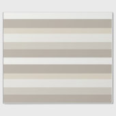 Moderna Linear | Alabster & Bone Geschenkpapier (Flach)