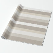 Moderna Linear | Alabster & Bone Geschenkpapier (Ungerollt)