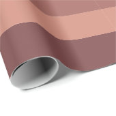 Moderna Linear | Antique Rose & Kupfer Geschenkpapier (Rolleneckpunkt)