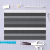 Moderna Linear | Carbon & Obsidian Seidenpapier (Handwerk)