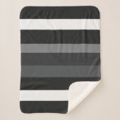 Moderna Linear | Carbon & Obsidian Sherpadecke (Vorderseite)