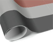 Moderna Linear | Eisenerz & Rubin-Schiefer Geschenkpapier (Rolleneckpunkt)