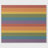 Moderna Linear | MCM Regenbogen Geschenkpapier (Flach)